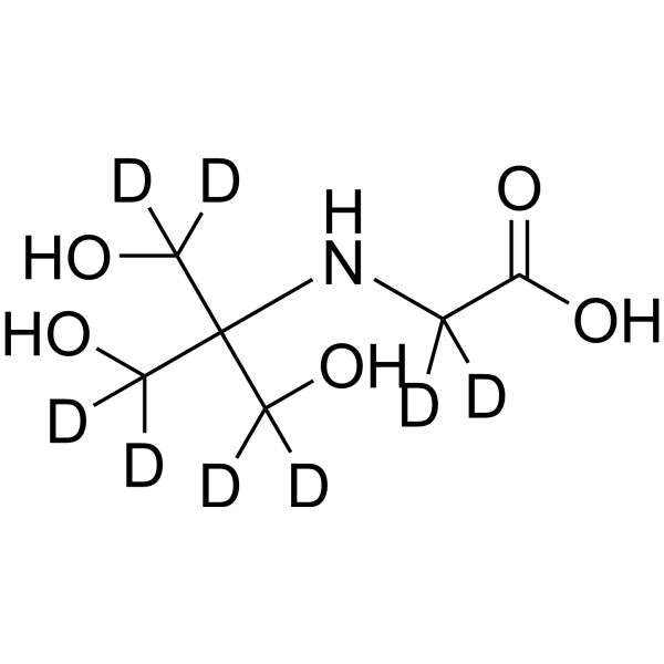 Tricine-d<sub>8</sub> Chemical Structure