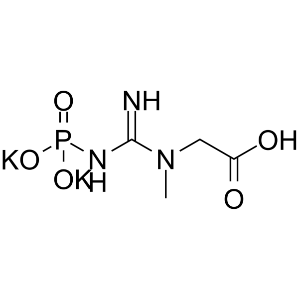 Phosphocreatine dipotassium Chemical Structure