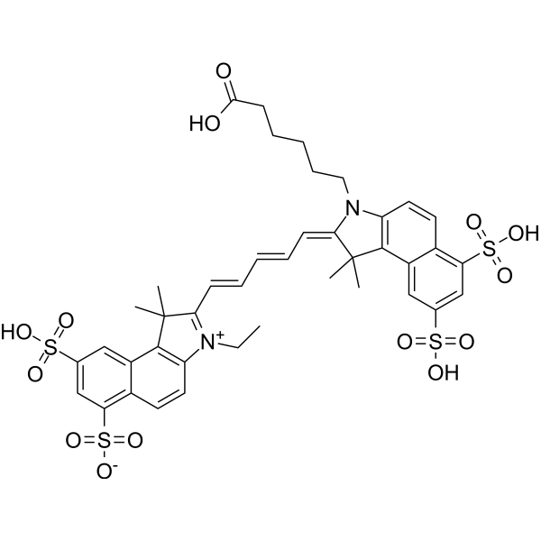 Fluorescent　Dye　MedChemExpress　Cy5.5　(Sulfo-Cyanine5.5)