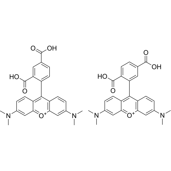 (5)6-Carboxytetramethylrhodamine Chemical Structure