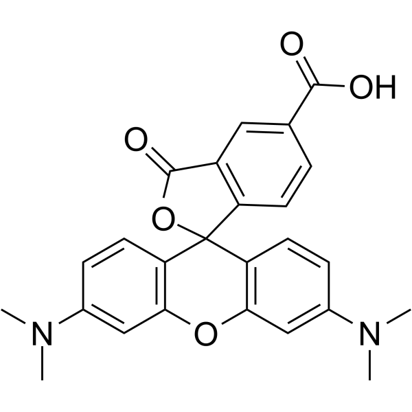5-Carboxytetramethylrhodamine Chemical Structure