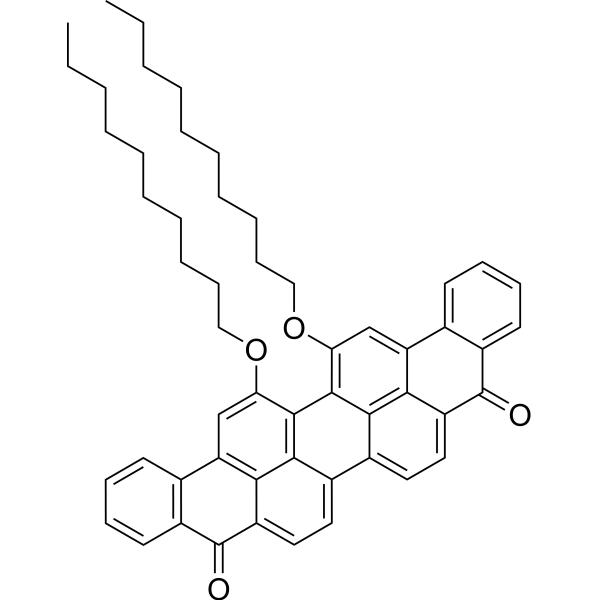 16,17-Bis(decyloxy)violanthrone Chemical Structure