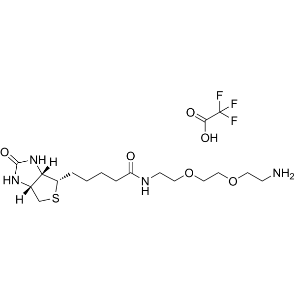 Biotin-DADOO TFA Chemical Structure