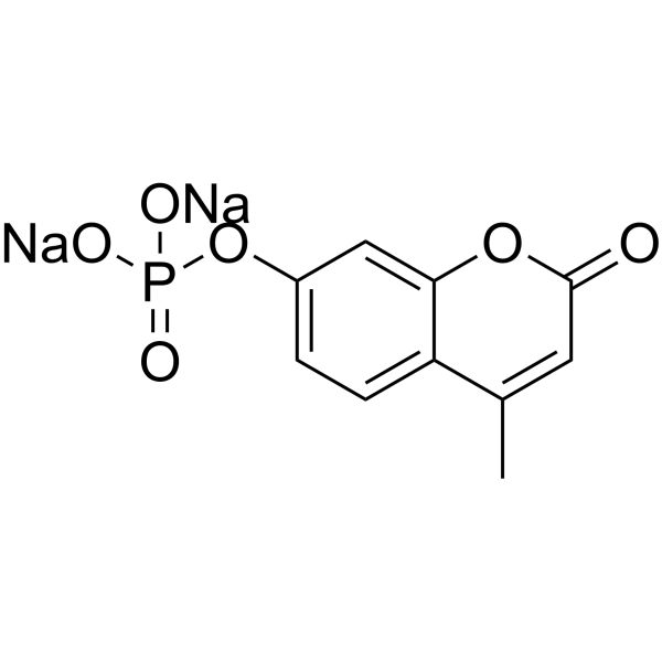 <em>4</em>-Methylumbelliferyl phosphate <em>disodium</em>