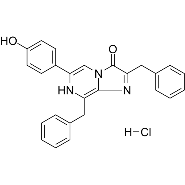 Coelenterazine h hydrochloride Chemical Structure
