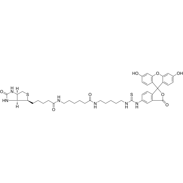 Fluorescein Biotin Chemical Structure