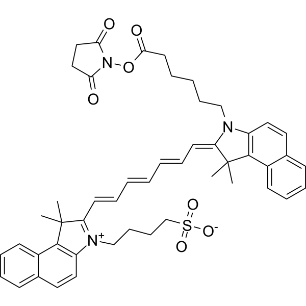ICG-OSu Chemical Structure