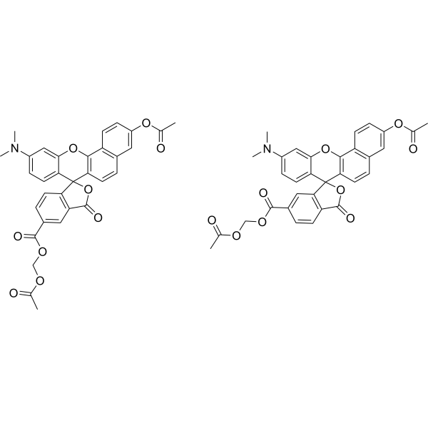 Carboxy SNARF-1, acetoxymethyl ester (5/6-mixture) Chemical Structure