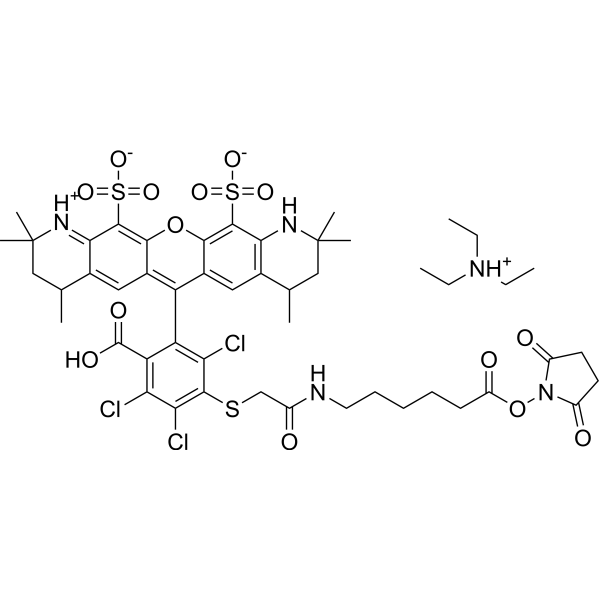 TFAX 546,SE triethylammonium Chemical Structure