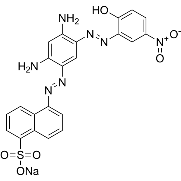 Mordant brown 1 Chemical Structure