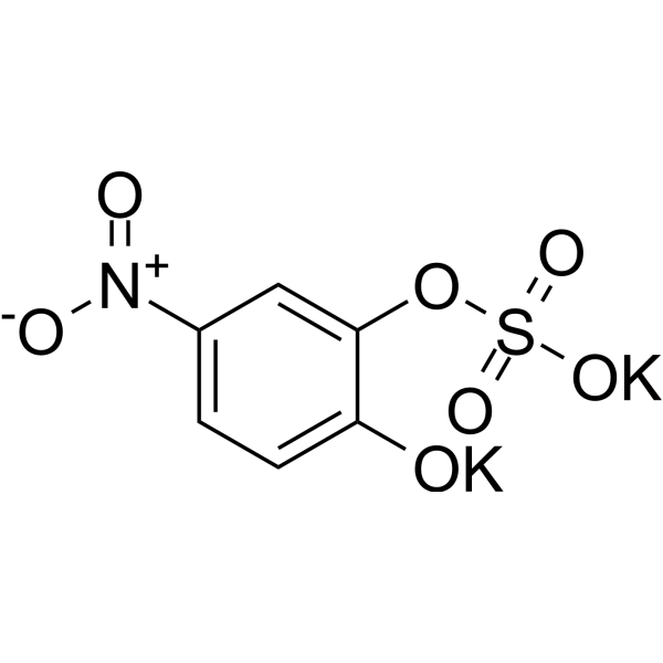 4-Nitrocatechol sulfate dipotassium salt Chemical Structure