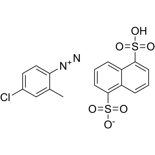Fast Red TR napadisylate Chemical Structure