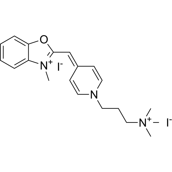 Oxazole blue Chemical Structure
