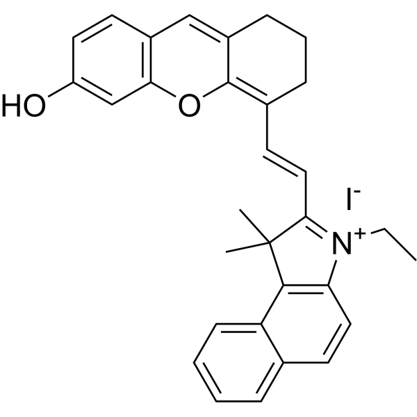 Near-IR fluorescent probe-1 Chemical Structure