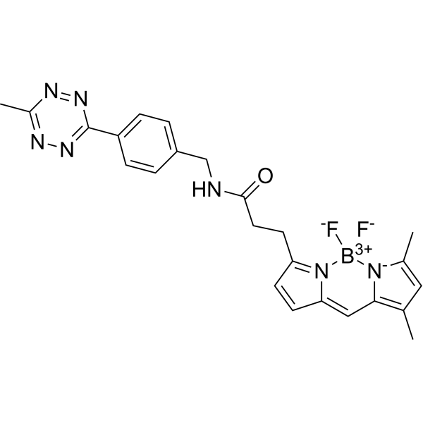 BDP FL tetrazine Chemical Structure