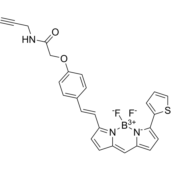 BDP 630/650 alkyne Chemical Structure