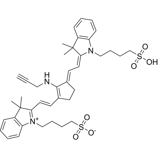 Alkyne cyanine dye 718