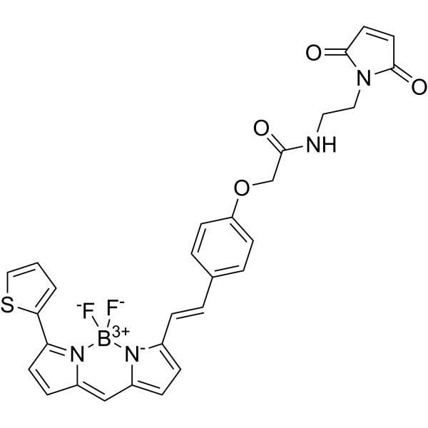 BDP 630/650 maleimide Chemical Structure