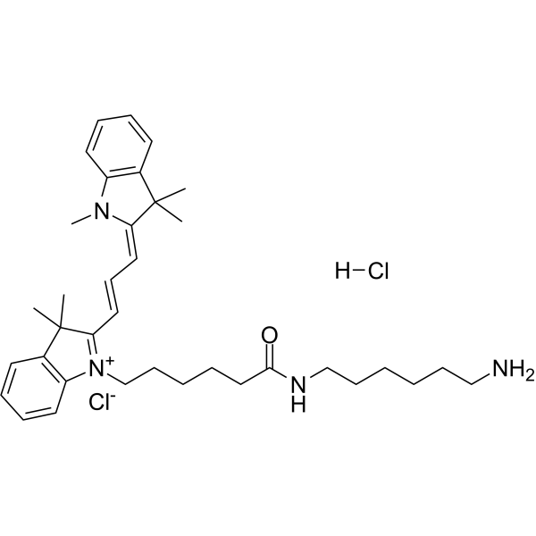 Cyanine<em>3</em> amine hydrochloride