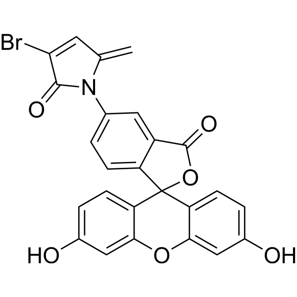 Br-5MP-Fluorescein Chemical Structure