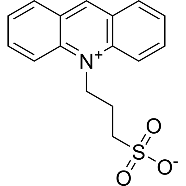 10-(3-Sulfopropyl)acridinium Betaine Chemical Structure