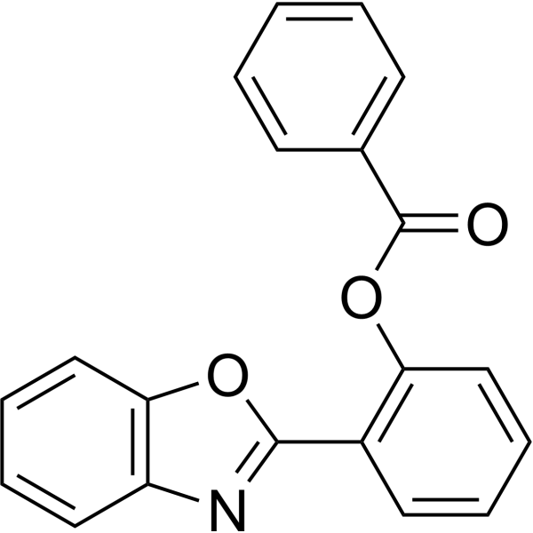 2-(2-Benzoxazolyl)phenyl benzoate Chemical Structure