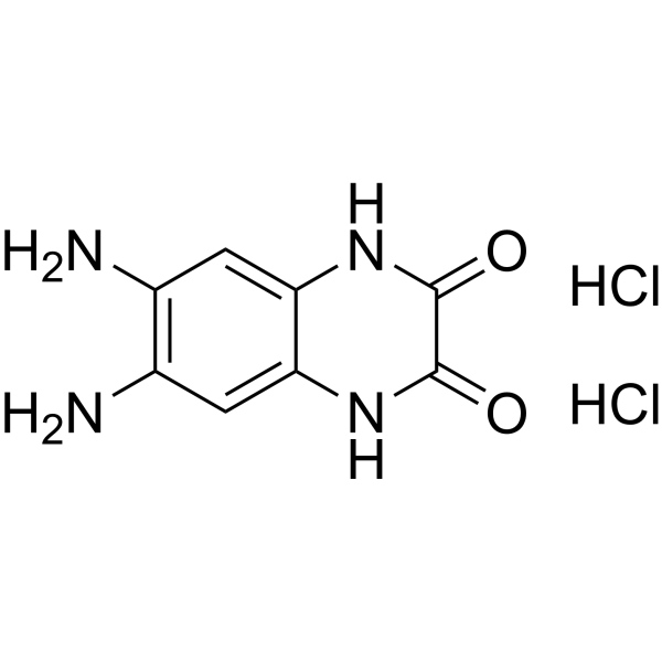6,7-Diaminoquinoxaline-2,3-dione dihydrochloride Chemical Structure
