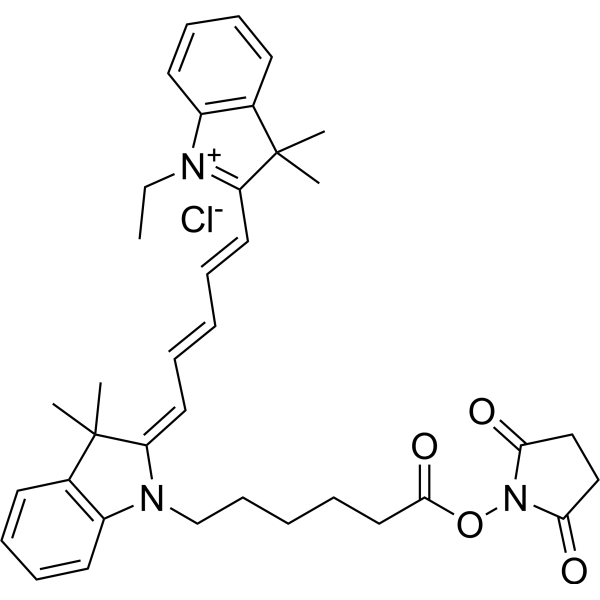 NIR-641 N-succinimidyl ester Chemical Structure
