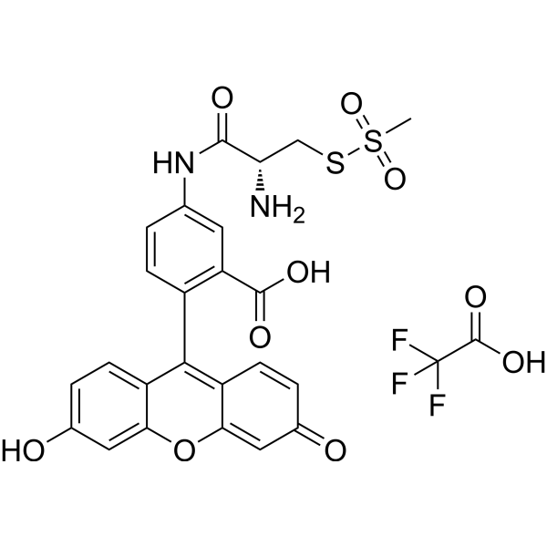 MTSEA-Fluorescein Chemical Structure