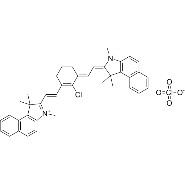 IR 813 perchlorate Chemical Structure