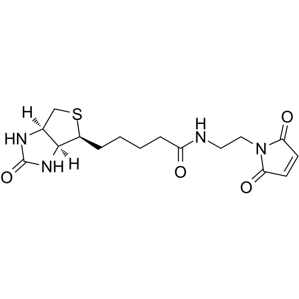 Biotin-C2-maleimide Chemical Structure