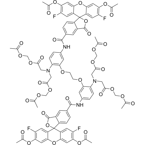 FG 488 BAPTA-2 AM Chemical Structure