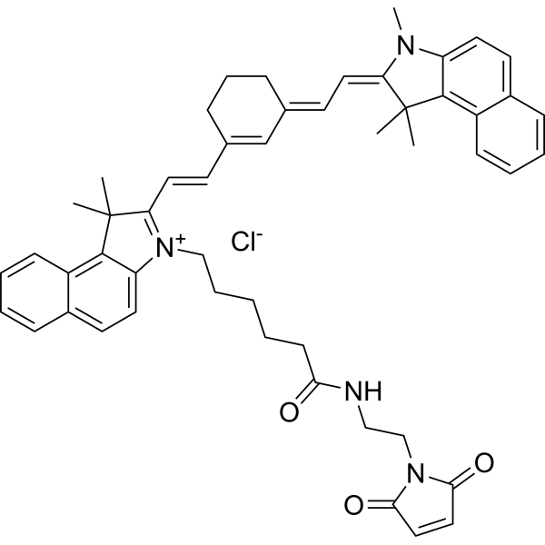 Cy7.5 maleimide Chemical Structure