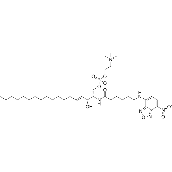 C6 NBD Sphingomyelin Chemical Structure