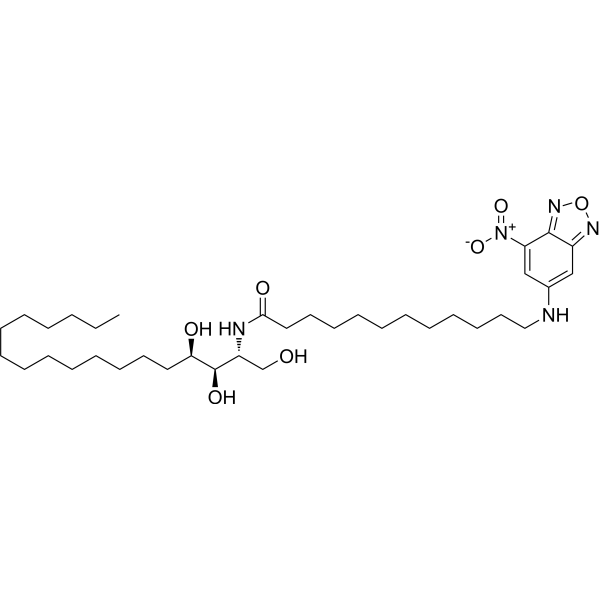 C12 NBD Phytoceramide Chemical Structure