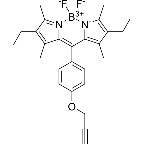 BODIPY-X-Alkyne Chemical Structure