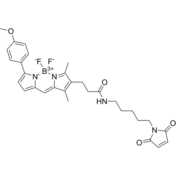 BODIPY TMR C5-maleimide Chemical Structure