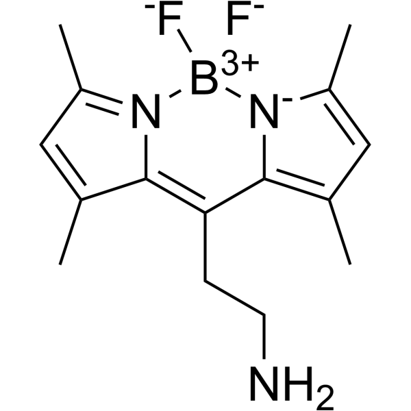 BODIPY FL Ethylamine Chemical Structure