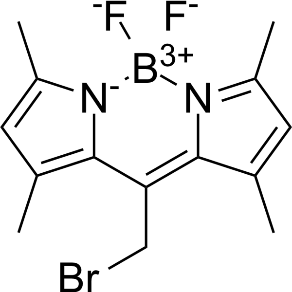 BODIPY 493/503 methyl bromide Chemical Structure