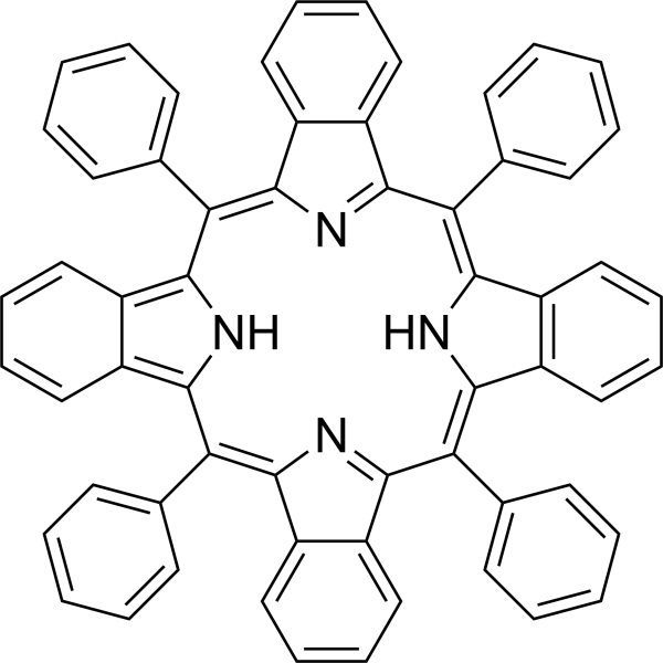 H2TPTBP Chemical Structure