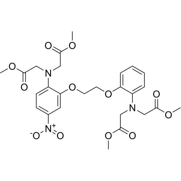 5-Nitro BAPTA tetramethyl ester Chemical Structure