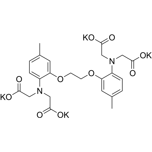 5,5'-Dimethyl BAPTA tetrapotassium Chemical Structure