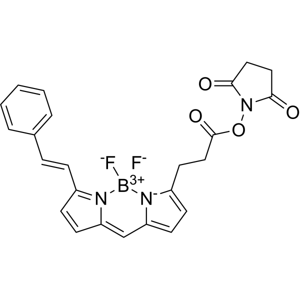 BDP 564/570 NHS ester Chemical Structure