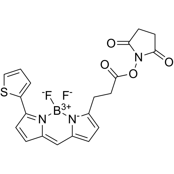 BDP 558/568 NHS ester Chemical Structure