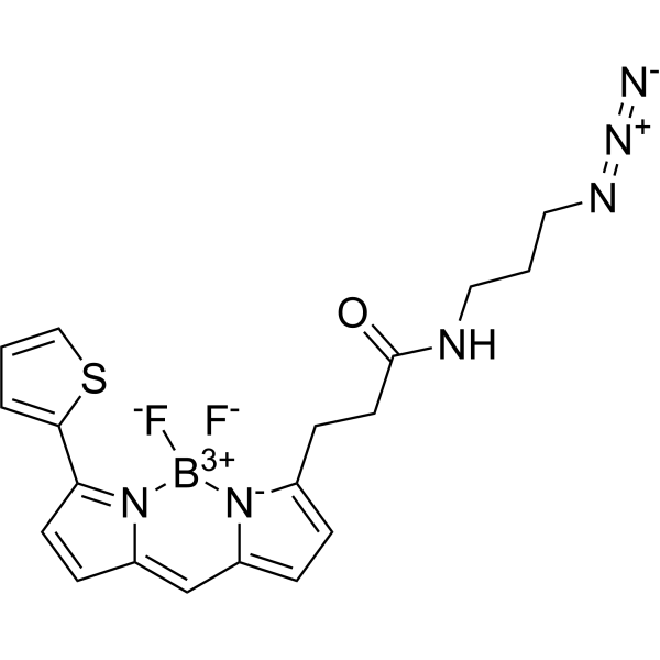 BDP 558/568 azide Chemical Structure