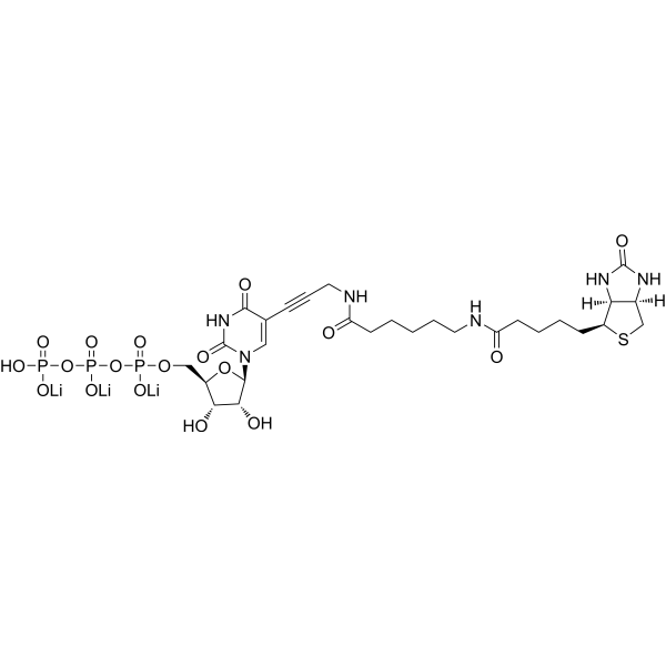 Biotin-11-UTP Chemical Structure