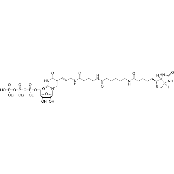 Biotin-16-UTP Chemical Structure