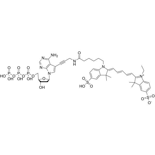 Cy5-dATP Chemical Structure