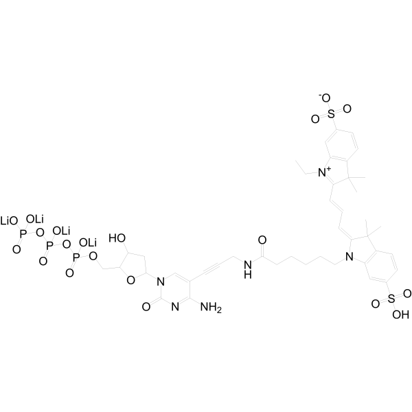 Cy3-dCTP Chemical Structure