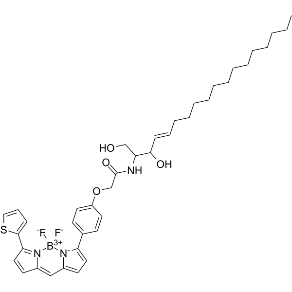 BODIPY TR Ceramide Chemical Structure